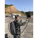 120W Manpack 5 Bands Anti Drone UAV Portable Jammer up to 2000m